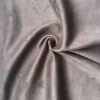 Factory wholesale 4-way stretch single-side brushed micro suede